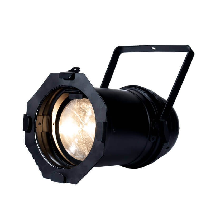 Adj par z100 3k  luminaria par con 1 cob led de 100w blanco cálido